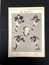 Original 1963 Green Bay Packers Ad ~ Vintage Advertisement picture