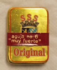  Antique SSS Original Needles for Gramophone Victrola Full Tin New Old Stock  picture