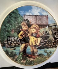 Vintage Complete Set 12 Danbury Mint Hummel Little Companions Plates COA 1990 picture