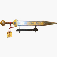 Authentic Marto Toledo Julius Caesar Roman Gladius Sword w/Tag –Crafted in Spain picture