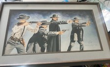 Tombstone Shootout Artist Proof #22/75 D. Wyatt Taylor Signed Art Extremely Rare picture
