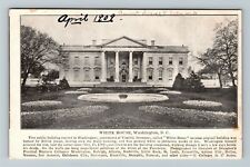 Washington DC-Washington DC, Panoramic View White House, Vintage Postcard picture