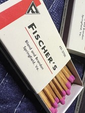  Vintage Fischer’s Hardware Matchbooks Lot of 5 Springfield VA 1950s-70s Rare  picture