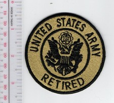 US Army Retired Patch NO TARIFF picture