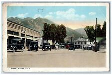 1922 Scenic View Sierra Madre Classic Cars California Vintage Antique Postcard picture