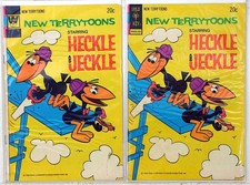 New Terrytoons Lot 2 #22, Whitman 22 1973 Gold Key Heckle and Jeckle Comics picture