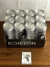 ECHELON Energy Drink White Phosphor Goth Girl Spit - Case 12 Pack Limited 12oz picture
