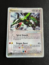Nintendo Pokemon Rayquaza ex Holo 97/97 English 2003 Hikaru Koike Ex Dragon picture