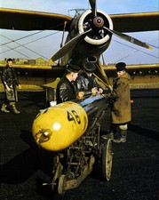 RAF BRITISH AIRMEN WITH THE EMBRY-RIDDLE COMPANY 8x10 GLOSSY PHOTO PRINT picture
