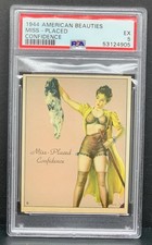 1944 Gum Inc American Beauties R-59 MISS-PLACED CONFIDENCE PSA 5 EX picture