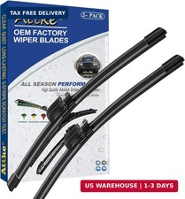 ATTKE Front Windshield Wiper Blades for Audi A8 S8 2003-2010 Genuine Replacem... picture