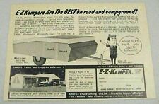 1966 Print Ad E-Z Kamper Pop-Up Tent Camping Trailers Loyal,WI picture