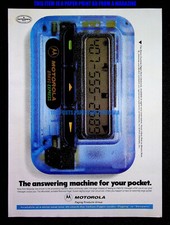 Motorola Bravo Express Beeper Pager 1993 Trade Print Magazine Ad Poster ADVERT picture