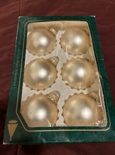 Christmas By Krebs Pearl Color Ornaments Box Of 6 picture