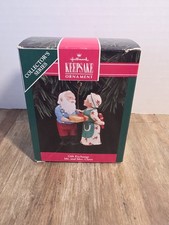 New 1992 Hallmark Keepsake Gift Exchange - Mr. and Mrs. Clause Series picture