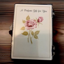 Vintage 1950s Perfume Nips Sampler Set Gift For You 18 Glass Ampules Vials Case picture