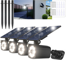 Solar Motion Lights Outdoor, Solar Security Lights, 2000LM, 4 Pack picture