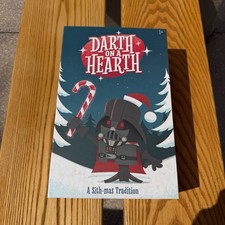 🚨NEW 2026 Disney Park Star Wars Darth On A Hearth Holiday Plush Decoration picture
