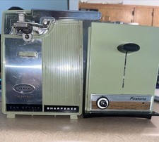 Vintage Avocado Greenie Century Dazey Can Opener Fostoria Toaster Lot Of 2 Green picture