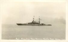 Chas. Weidner RPPC 1. Flagship New Mexico, US Navy Pacific Fleet, Unposted picture