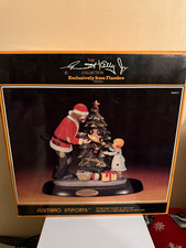 Flambro Emmett Kelly Jr. Signature Collection Santa Porcelain Figurine Boxed picture