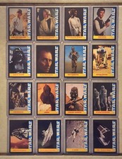 FULL SET: 1977 Star Wars Wonder Bread SPECIAL INSERT PROMO CARDS (#1 - #16) RARE picture