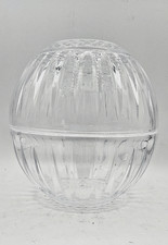 Rose's Closet Crystal Fairy Lamp Clear Glass Tea LIght Holder Glows UV  B72-395n picture