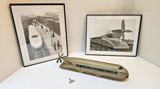 Pre War Bing Schienenzeppelin or rail Zeppelin Germany 1929 Wind Up Historic Toy picture