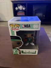 Funko Pop NBA Basketball Rajon Rondo #06 Boston Celtics Vaulted/Retired Series 1 picture