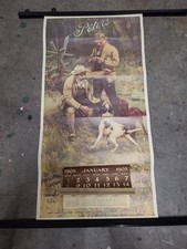 Vintage 1905/1978 Peters Cartridge Co. Advertising Calendar Noon Hour Scene picture