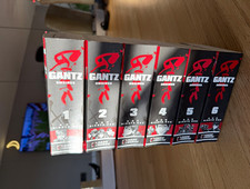 Gantz Omnibus Vol 1-6 Comic Book Lot Manga by Hiroya Oku, Dark Horse picture