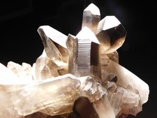 BIG Super Nice SMOKY Quartz Crystal Cluster From Brazil 1204gr picture