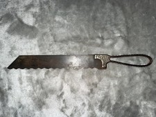 ANTIQUE 1800'S CIVIL WAR CLAUSS FREMONT OHIO BONE SAW AMPUTATION MADE USA picture