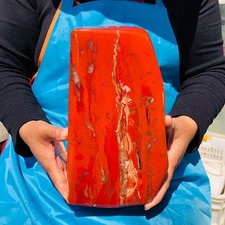 13.8LB TOP Natural Red jasper Quartz Crystal mineral specimen Healing Decoration picture