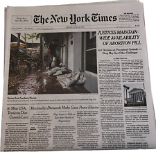 The New York Times Paper June 14 2024 Storms Soak Southern Florida COMPLETE Nyt picture