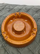 Vintage German Asbach Uralt Brandy- Cigar Ashtray EUC 1970's Large 11