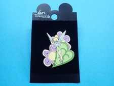 2005 Disney Trading Pin Tinker Bell Looks Over Shoulder Flowers Leaf 37865 Boost picture