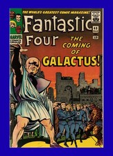 Fantastic Four #48 1st App of Silver Surfer & Galactus Kirby Cover 1966 9.6 NM+ picture
