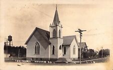 c'23, RPPC, Real Photo, M.E.Methodist Church, Wakonda, SD,  Msg, Old Post Card picture