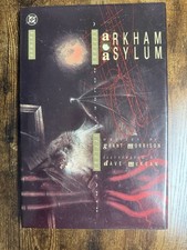 DC Comics Batman Arkham Asylum 1st print Hardcover 1989 Grant Morrison picture