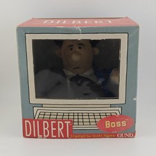 GUND Dilbert Boss Plush Art Toy 4589 Multicolor Collectible Box Standard picture