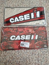 Case IH Tractor CNH Company Store Vanity Licence Plate Lot of 2 New Made in USA picture