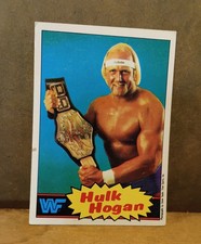 VINTAGE 1985 WWF PRO WRESTLING HULK HOGAN CARD #16 SPORTS TRADING CARD ROOKIE picture