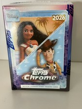 2026 Topps Chrome Disney Value Blaster  Box (32 Cards) Brand New Sealed picture