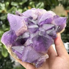4.7LB Large Natural Amethyst Cluster Crystal Raw Mineral Specimen Healing Stone picture