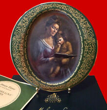 MOTHERS LOVE PLATE IRENE SPENCER PICKARD CHINA STORY TIME SIGNED GOLD LIMITED ED picture