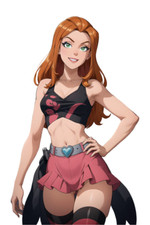 Sam Totally Spies Waifu Weatherproof Anime Sticker 6