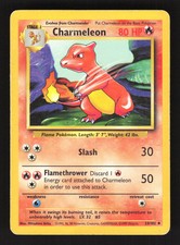 Charmeleon #024/102 Base Set Uncommon Vintage - MP picture