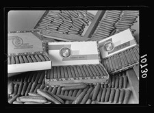 Photo:Kfar Ata Israel De Hoas Cigar Factory 1939 Cigars Samples Palestine picture