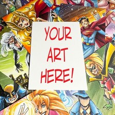 CUSTOM ART sketch card ACEO ATC ORIGINAL ART FULL COLOR OOAK picture